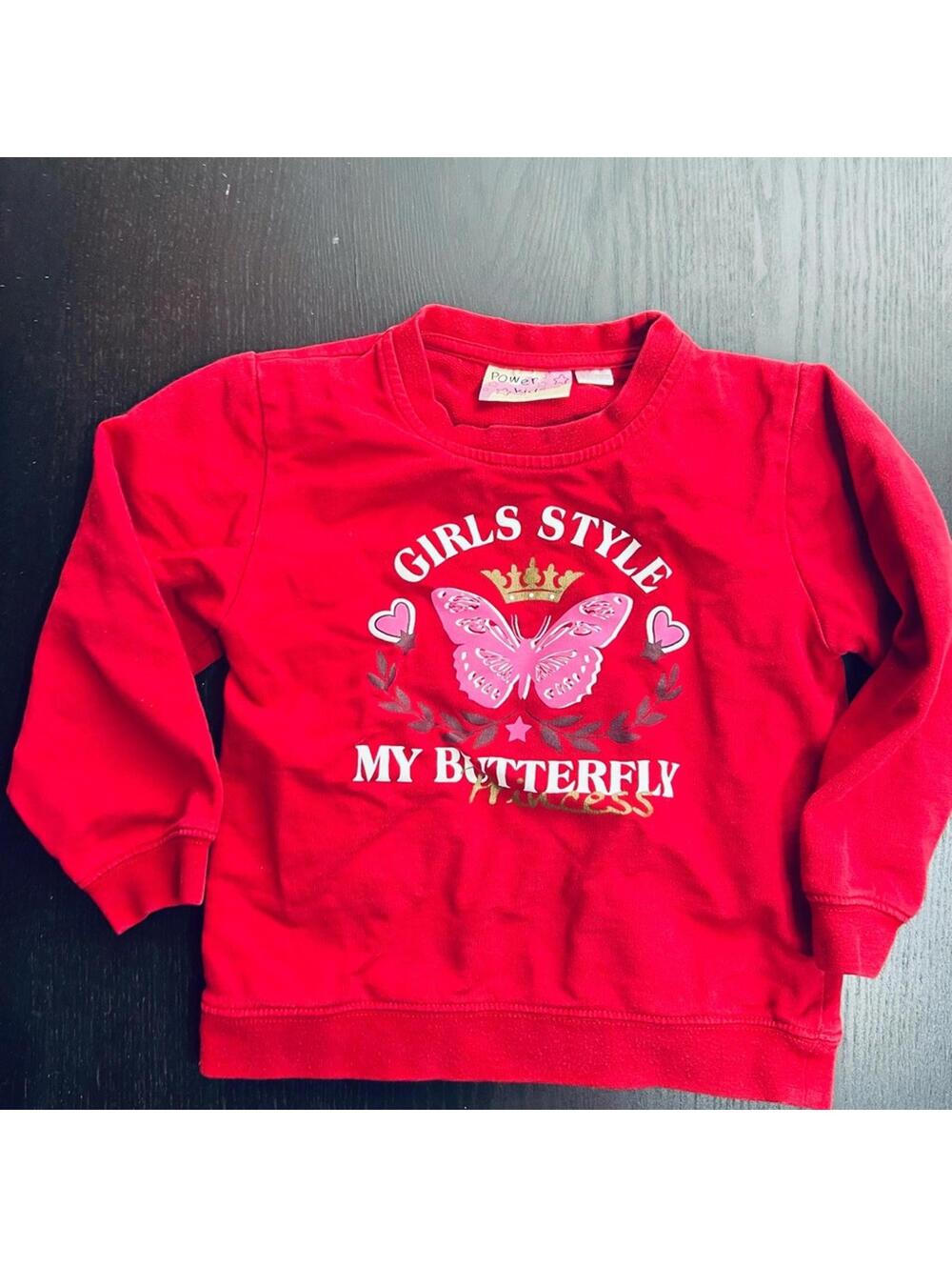 ROE Red Graphic Sweatshirt Casual Wear